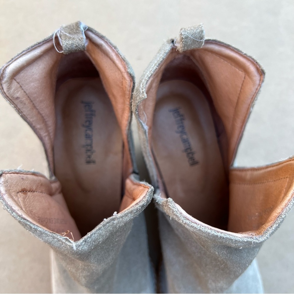 Jeffrey Campbell Orwell Wester Booties Size 8 - image 7